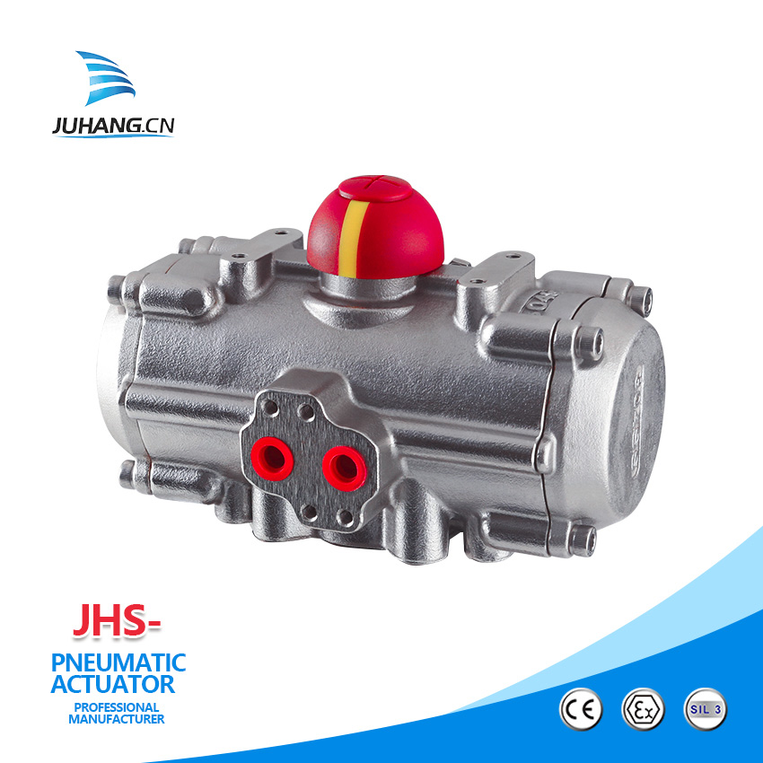 Aktuator Pneumatik Stainless Steel Musim Semi Kembali