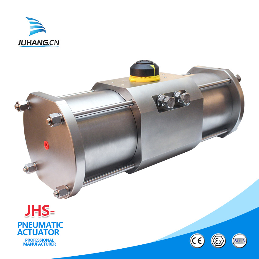 SUS316 Aktuator Pneumatik Baja Tahan Karat